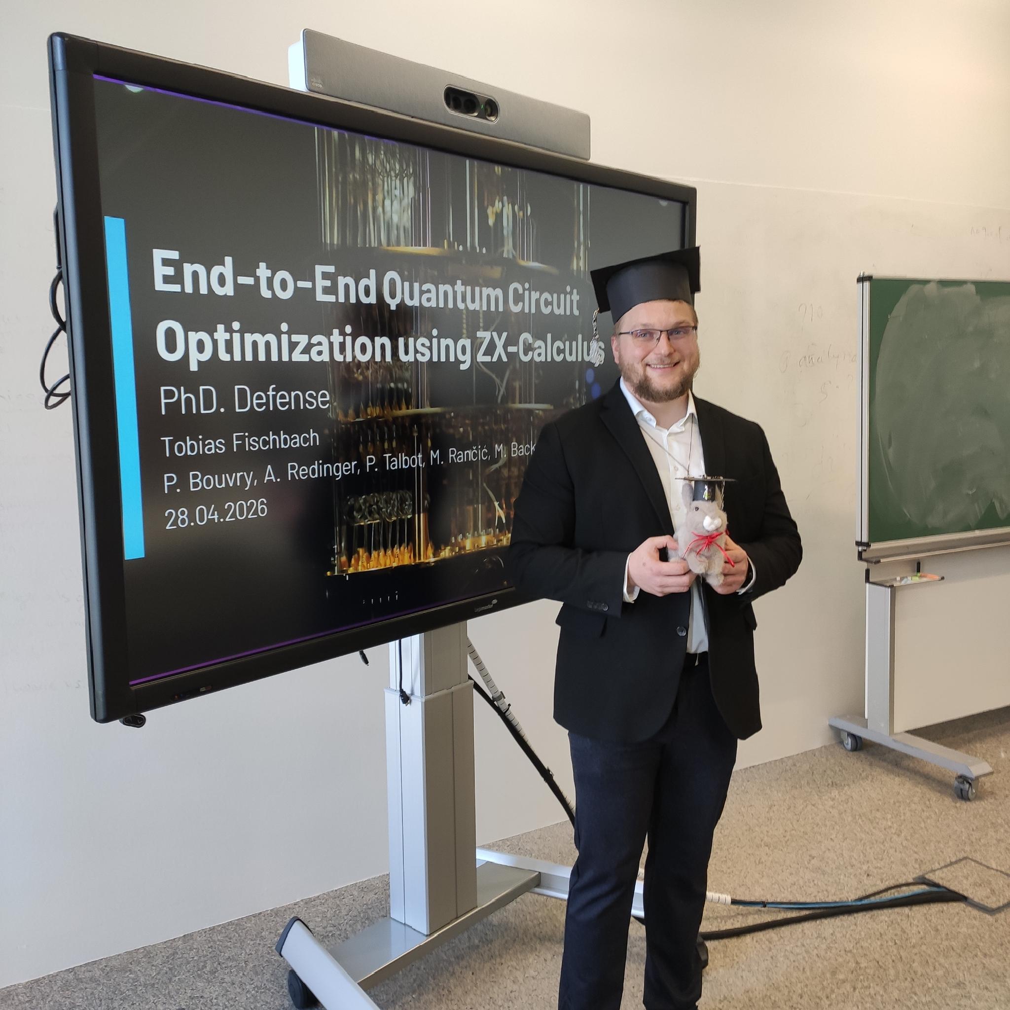 Celebrating after the PhD defense